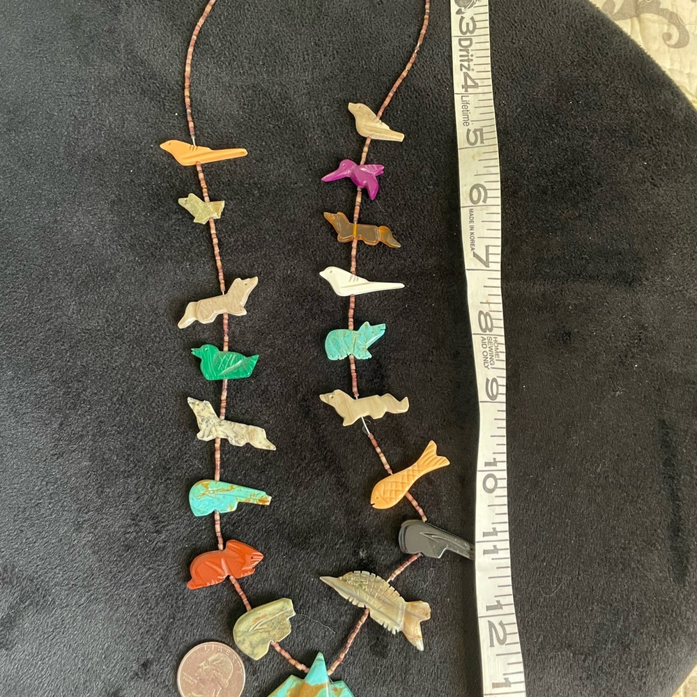 Fetish necklace authentic from a 1998 pow wow